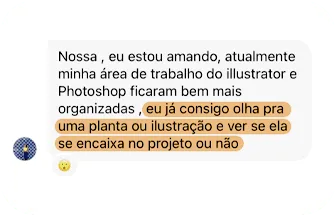 Depoimento de aluno