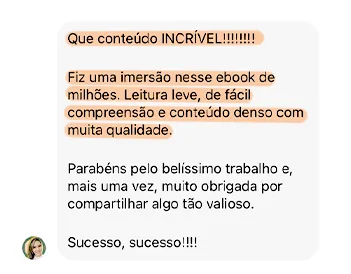 Depoimento de aluno